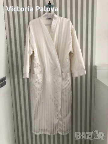 Красив голям халат цвят айвъри, снимка 8 - Други - 29066648