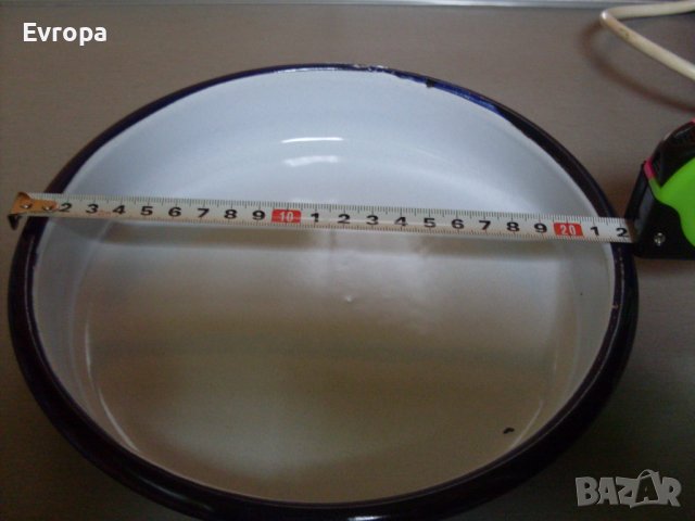 Емайлиран съд- 20см., снимка 4 - Съдове за готвене - 39451158