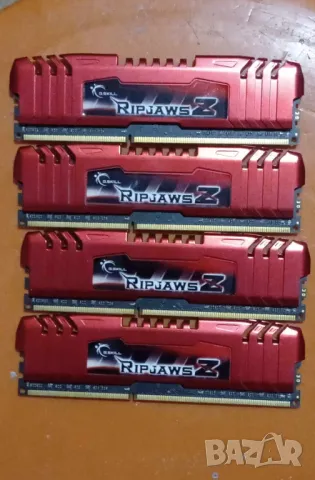 Запазена.G.Skill Ripjaws Z 4X8GB DDR3 1886Mhz Quad Channel Kit, снимка 1