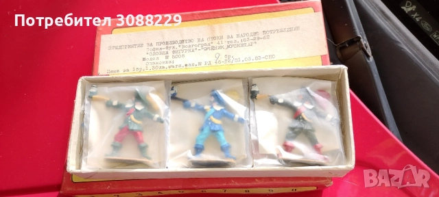 Стари оловни войници българско производство от 1980 година 