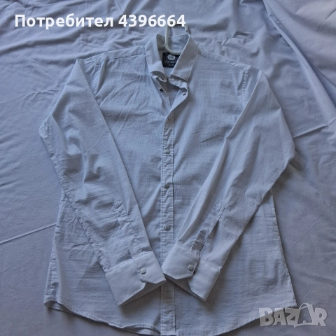 мъжка юношеска бяла ризка, снимка 3 - Спортни дрехи, екипи - 51645004