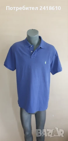 POLO Ralph Lauren Pique Cotton Slim Fit Mens Size XL ОРИГИНАЛ! 2бр. Мъжки Тениски!, снимка 2 - Тениски - 50966974