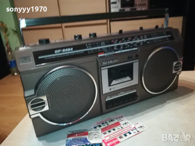 SHARP-ИДЕАЛЕН КАТО НОВ 1012241103LK1EWC, снимка 3 - Радиокасетофони, транзистори - 48291144