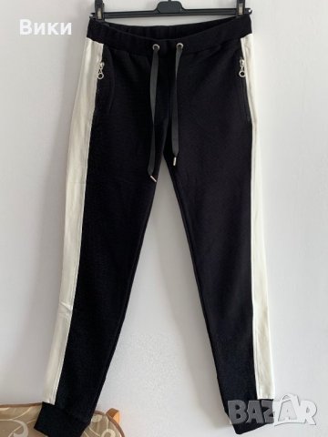 Спортно долнище Liu jo в черно и бяло, снимка 8 - Спортни екипи - 26785196