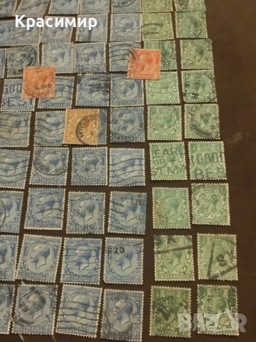 British Stamp - King George 5 .80 Броя !, снимка 2 - Филателия - 52425819