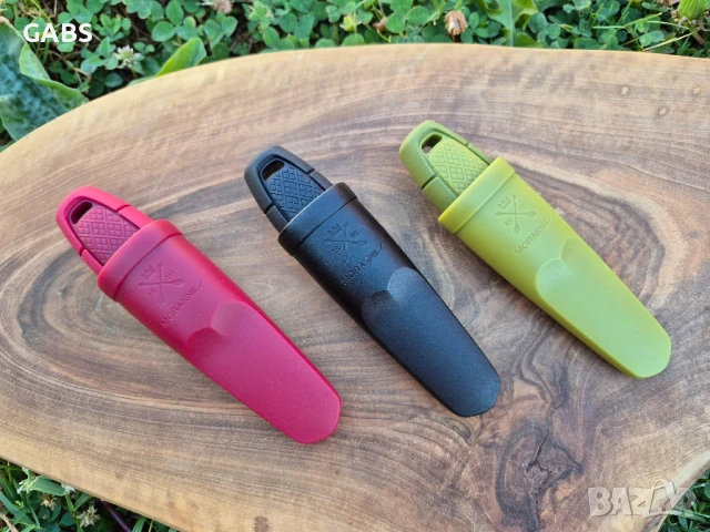 Шведски джобен нож Morakniv Eldris с фиксирано острие и кания,Sandvik , снимка 2 - Ножове - 50809361