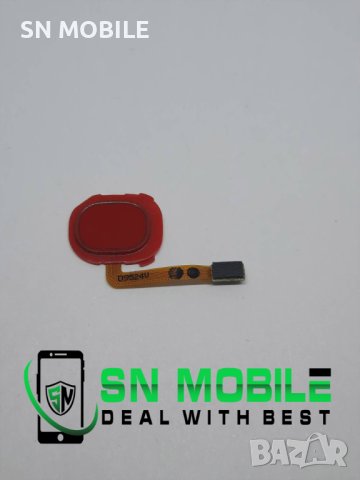 Лентов кабел пръстов отпечатък за Samsung A20 червен употребяван