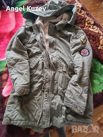 Мъжко милитъри яке Black Number (Authentic Brand) – Размер S, КАТО НОВО!, снимка 3 - Якета - 53574337