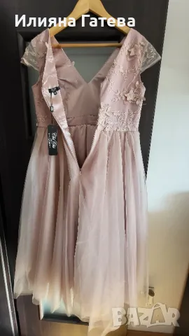 Нова рокля за бременни Chi Chi London р-р Л струва 300лв, снимка 3 - Дрехи за бременни - 48024503