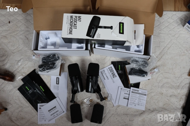 Ветробрани Shure RK345 Black 2 бр. за микрофоните SM7A и SM7B, снимка 6 - Микрофони - 52593741