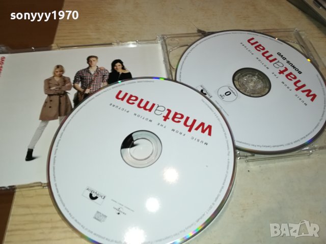 WHAT A MAN CD X2 ВНОС GERMANY 2812231133, снимка 2 - CD дискове - 43569141