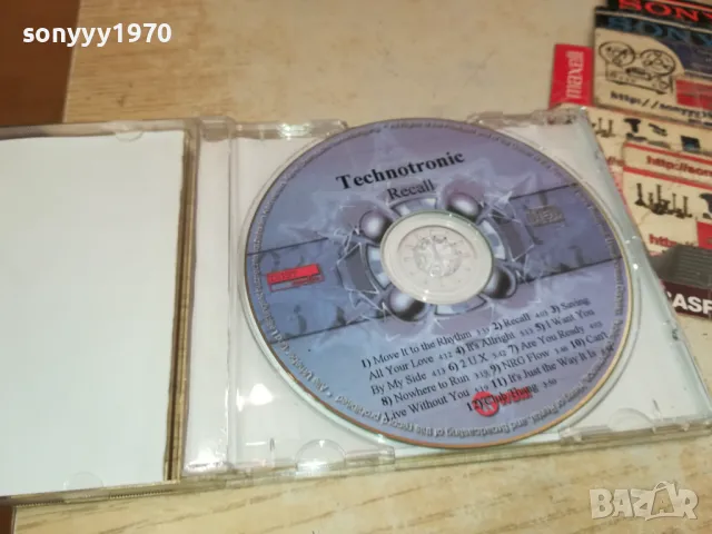 TECHNOTRONIC CD 1105251826, снимка 6 - CD дискове - 50244049