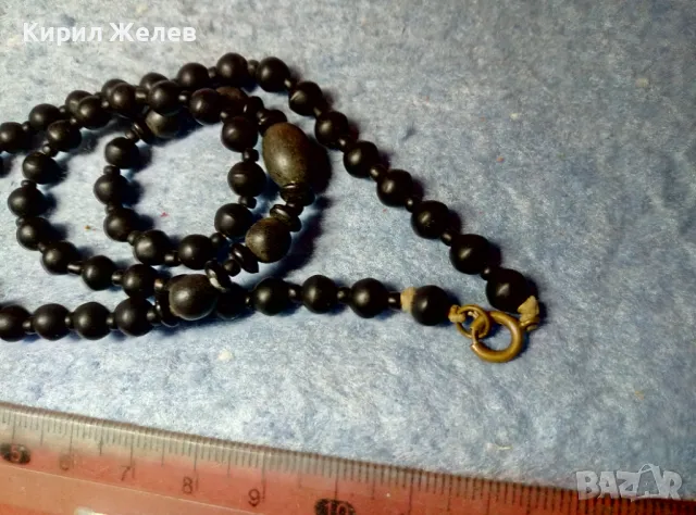 СТИЛНО ВИНТИДЖ АРТ КОЛИЕ РЪЧНА ИЗРАБОТКА ЕСТЕСТВЕНИ МАТЕРИАЛИ 13604, снимка 5 - Колиета, медальони, синджири - 47316004