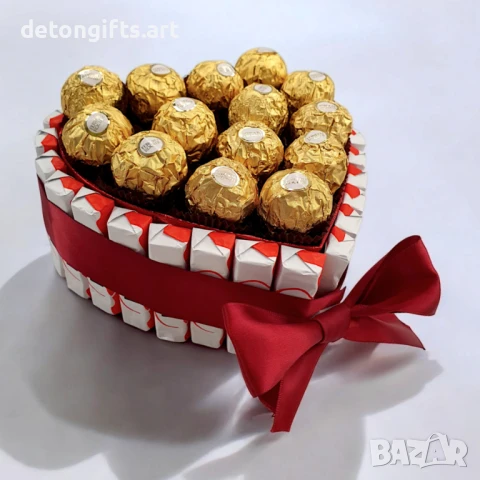 Сhoco heart - Романтичен подарък за всеки повеод, снимка 1