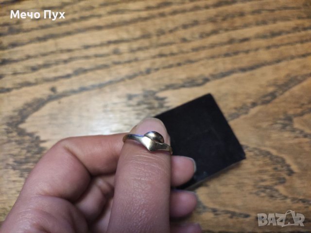 Сребърен пръстен (56), снимка 3 - Пръстени - 38430097