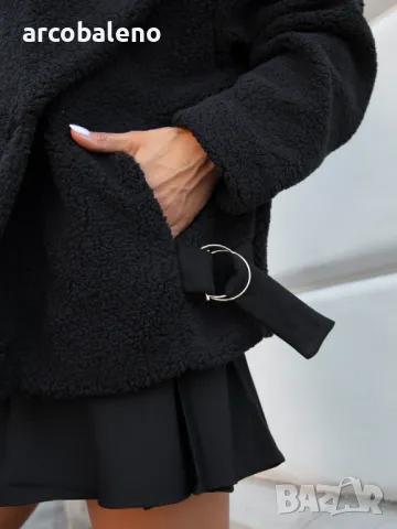 Дамско пухкаво яке FLUFFY, 3цвята , снимка 9 - Якета - 48635790