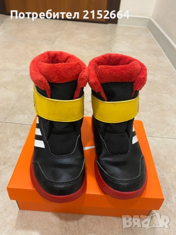 Детски ботуши за момче ADIDAS WINTERPLAY MICKEY с BLACK, снимка 5 - Детски боти и ботуши - 52003450