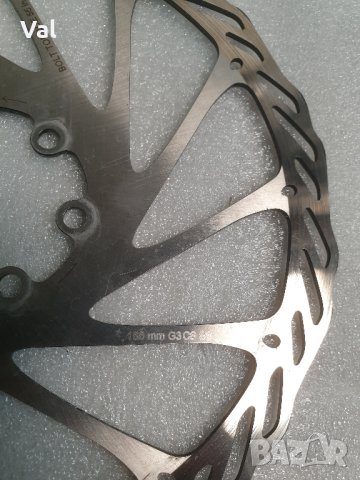 Използвани дискове за колело Avid G3CS 185mm и G2CS160 мм сболтове, снимка 7 - Части за велосипеди - 43009620