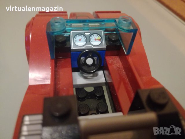 Лего спортен автомобил - оригинално Lego, снимка 4 - Конструктори - 40551036