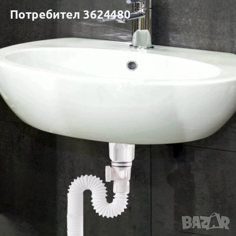 Гъвкав Сифон с Преграда за Миризми, снимка 3 - Други стоки за дома - 52428810