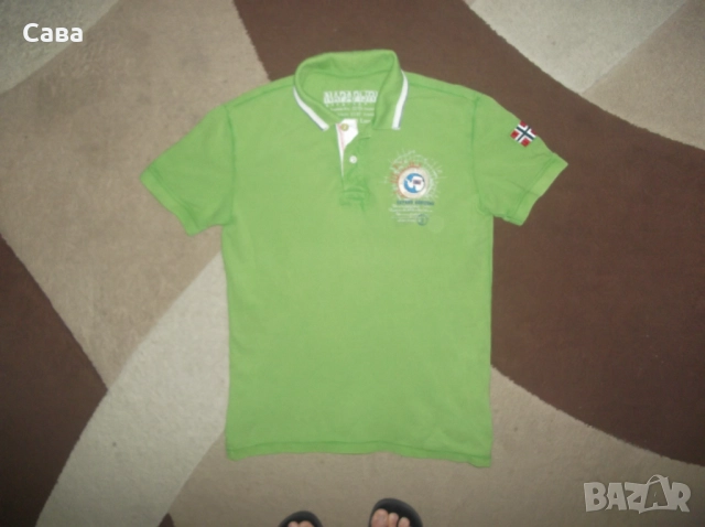 Тениска NAPAPIJRI  мъжка,М, снимка 2 - Тениски - 51664632