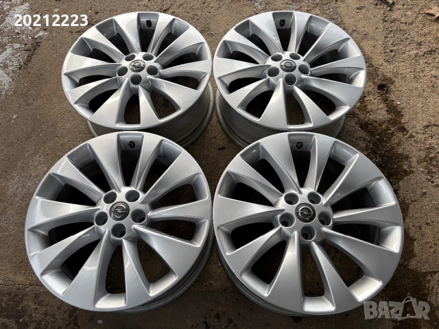 4 броя алуминиеви джанти за Opel Mokka A  18, снимка 2 - Гуми и джанти - 53355741