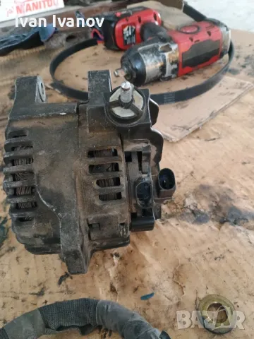 стартер -генератор комбиниран от ситроен с3 двигател 1,4 бензин, снимка 2 - Части - 48595906