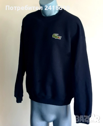 Lacoste Loose Fit Cotton Mens Size 4 - M НОВО! ОРИГИНАЛ! Мъжка Блуза!, снимка 13 - Спортни дрехи, екипи - 52940113