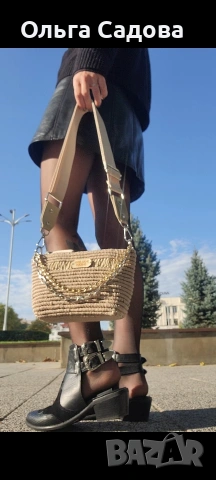 „Дизайнерска чанта Urban Dune – ръчна изработка,макраме, снимка 10 - Чанти - 53282922