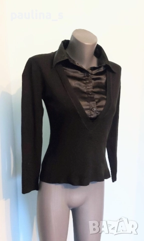 Три различни броя / Дамски пуловер, памук, кашмир, мерино, снимка 16 - Блузи с дълъг ръкав и пуловери - 52301966