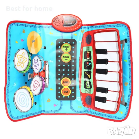 Детско музикално килимче Kiditos 2 в 1, снимка 14 - Музикални играчки - 48256063