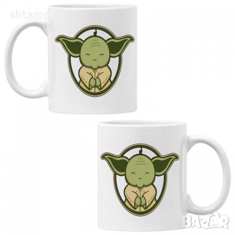 Чаша Star Wars Yoda 1,,Керамична Чаша, Кафе Чай, Игра,Изненада,Подарък,Повод,Празник,Рожден Ден, снимка 6 - Чаши - 38481698