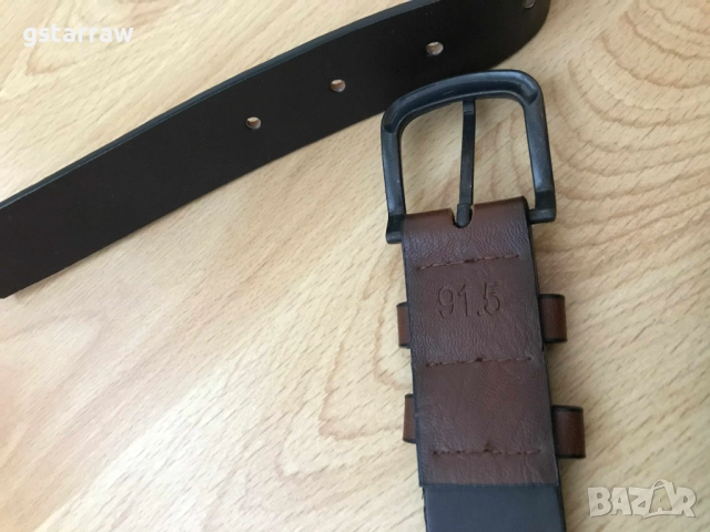 Кафяв Кожен Колан Tom Tailor Denim, снимка 4 - Колани - 52016125