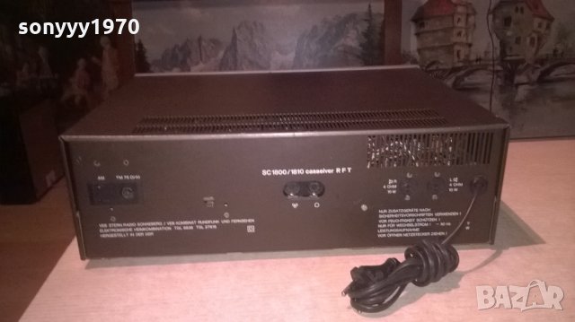 rft sc1800/1810-deck/receiver-ретро машина-внос швеицария, снимка 16 - Ресийвъри, усилватели, смесителни пултове - 27656961