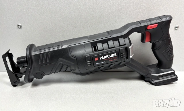 Като нов! PARKSIDE PERFORMANCE 20V Акумулаторен Саблен Трион »PSSAP 20-Li E6«