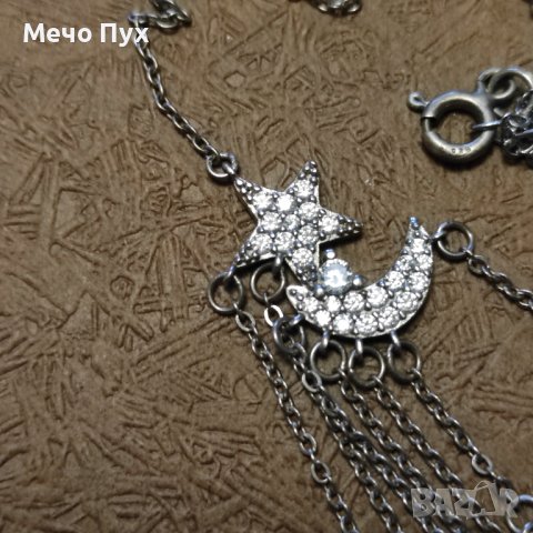 Сребърно колие (258), снимка 6 - Колиета, медальони, синджири - 44119758