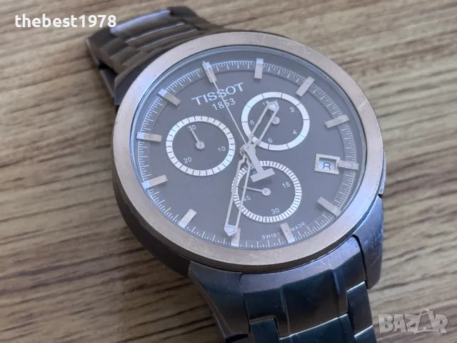 Tissot T-Sport Titanium Chronograph 43mm Saphire T069417A, снимка 3 - Мъжки - 49174077