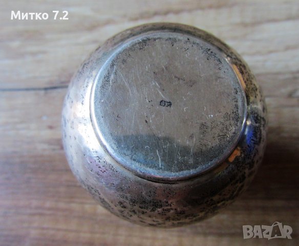 Стара сребърна ваза , снимка 7 - Антикварни и старинни предмети - 39616040