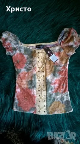 блуза дамска качествена, снимка 1 - Блузи с дълъг ръкав и пуловери - 28852455