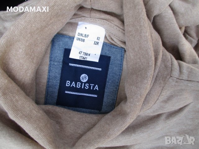 5XL Бежово полo Babista , снимка 7 - Блузи с дълъг ръкав и пуловери - 40121441