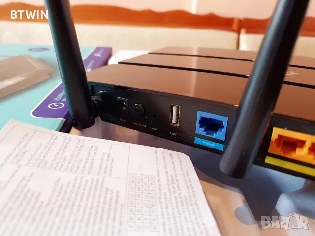 РУТЕР - TP-link C 1200 ! , снимка 2 - Рутери - 47925732