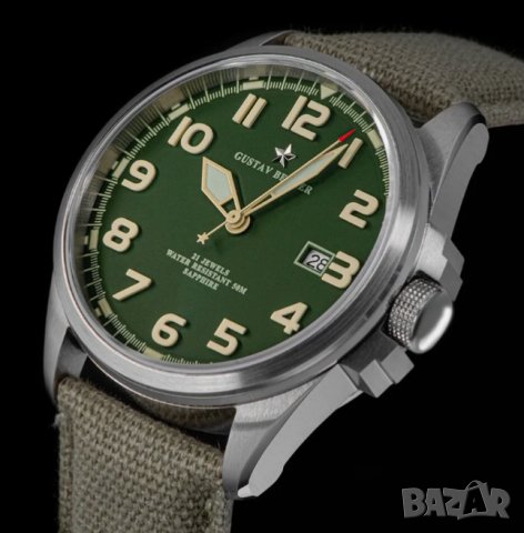 Gustav Becker NH35A 43mm