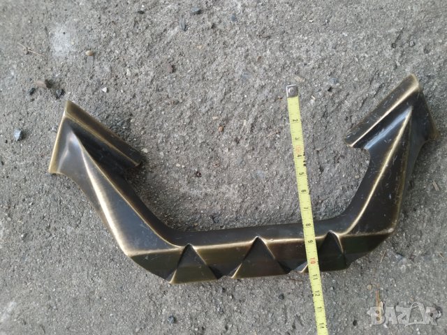 масивна месингова дръжка за "летяща" врата, снимка 3 - Антикварни и старинни предмети - 34974491