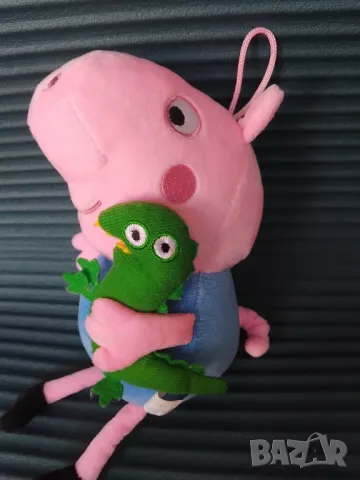 Pepa Pig висококачествена играчка Пепа Пиг с динозавърче, снимка 3 - Плюшени играчки - 49053710