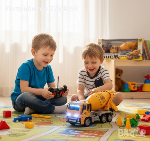 Радиоуправляем бетоновоз Truck Construction R/C