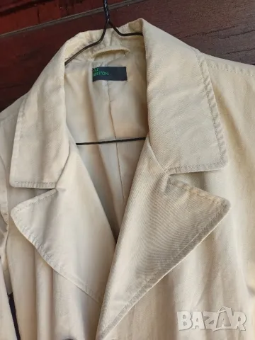 шлифер Benetton , снимка 5 - Шлифери - 50063655