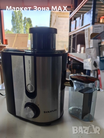 Сокоизстисквачка Taurus LIQUAFRUITS PRO COMPACT – 600W, 2 скорости, 65мм отвор, неръждаем филтър, снимка 2 - Сокоизстисквачки и цитрус преси - 52933569