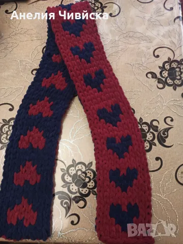 Ръчно плетен шал