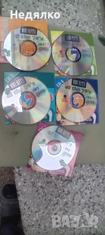 5 cd,100 hits of the 70,s,винтидж от 2006г, снимка 9 - CD дискове - 51873528
