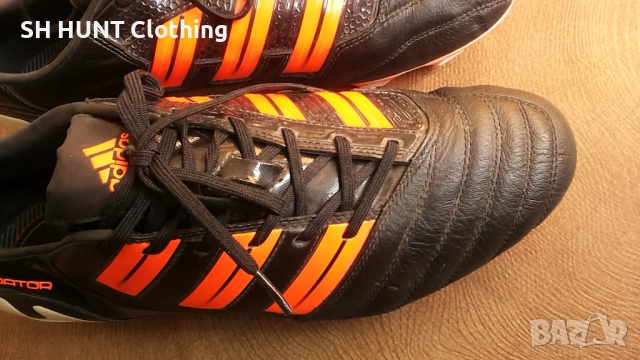 Adidas PREDATOR Footbal Boots Leather размер EUR 47 1/3 / UK 12 бутонки естествена кожа 14-12-S, снимка 7 - Футбол - 52639999